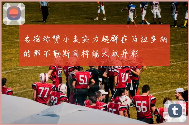 名宿称赞小麦实力超群在马拉多纳的那不勒斯同样能大放异彩